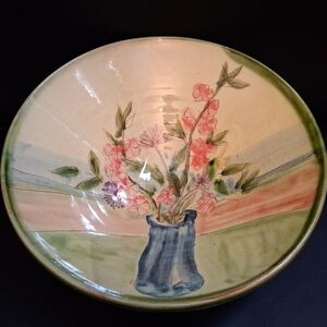Vintage Sud & Co Pottery Serving Bowl